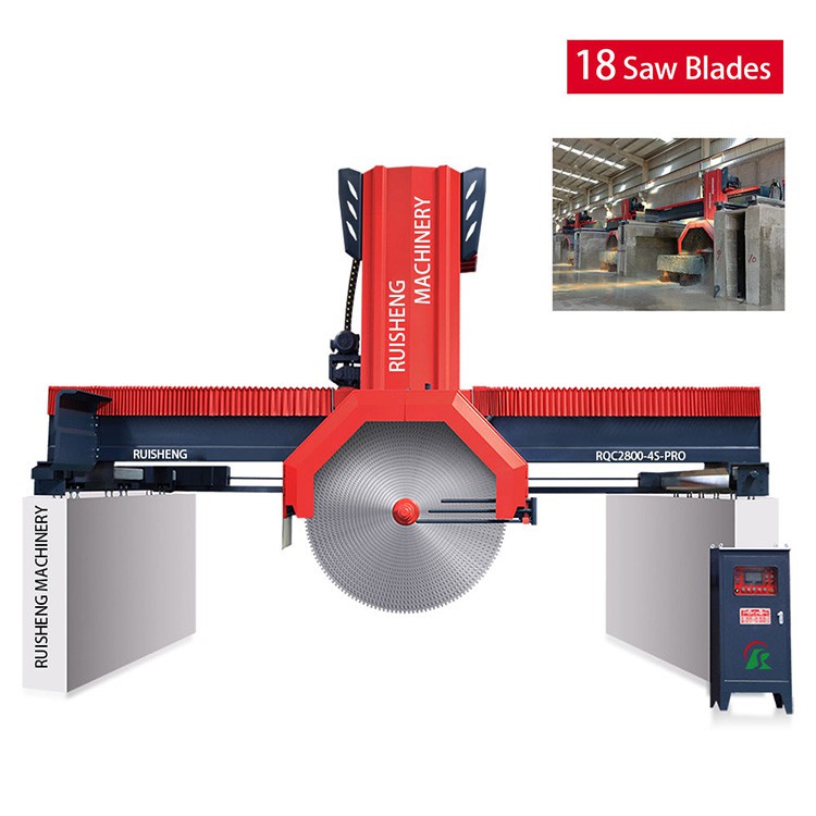 Ruisheng RS Series Bridge-Tegund sameinað steinskera